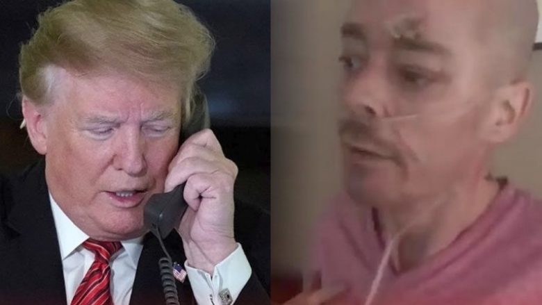 Trump telefonon të sëmurin rëndë, i plotëson “dëshirën e tij jetësore” (Foto)