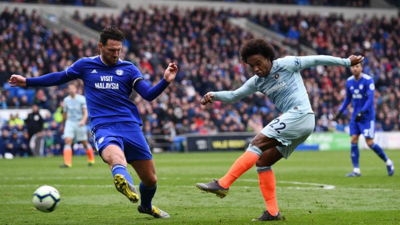 Cardiff City 1-2 Chelsea, notat e lojtarëve