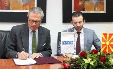 Nënshkruhet memorandumi për bashkëpunim në mes Ministrisë së Vetëqeverisjes Lokale të Maqedonisë dhe OSBE-së