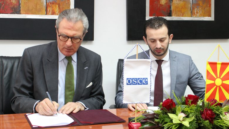 Nënshkruhet memorandumi për bashkëpunim në mes Ministrisë së Vetëqeverisjes Lokale të Maqedonisë dhe OSBE-së