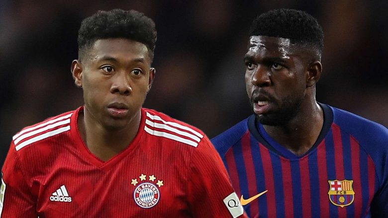 Alaba dhe Umtiti, objektivat kryesore të Arsenalit