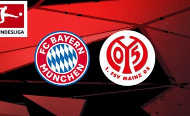 Formacionet startuese: Bayerni i kërkon tri pikët ndaj Mainzit