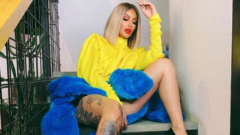 Dafina Zeqiri me video provokuese në Instagram, vë në pah këmbët atraktive dhe tatuazhet e shumta