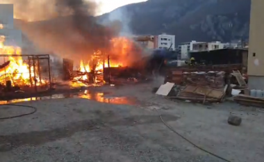 Një objekt në komunën e Istogut përfshihet nga zjarri