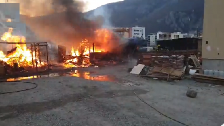 Një objekt në komunën e Istogut përfshihet nga zjarri