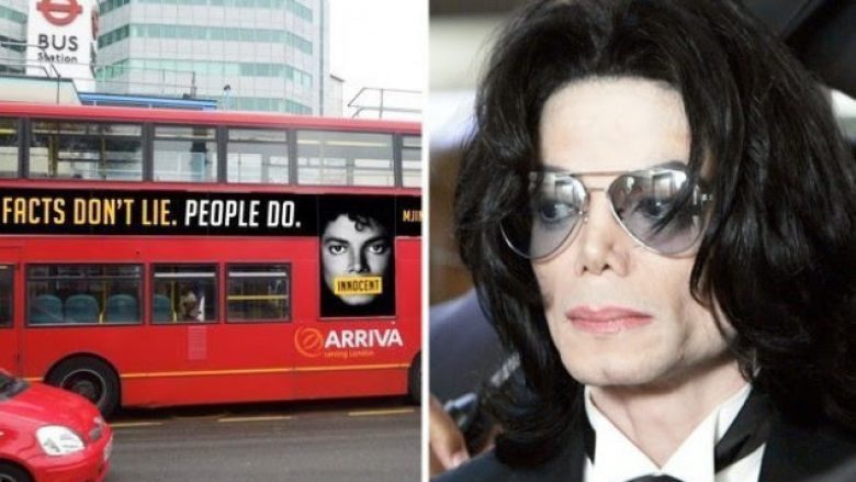 Largohen reklamat për pafajësinë e Michael Jacksonit