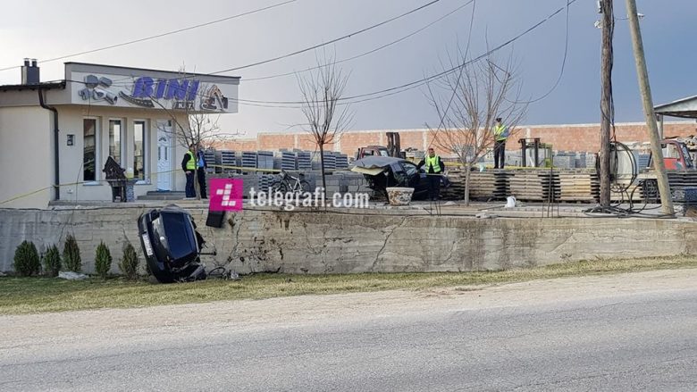 Aksident i rëndë në Podujevë, një i vdekur dhe dy të lënduar (Video)