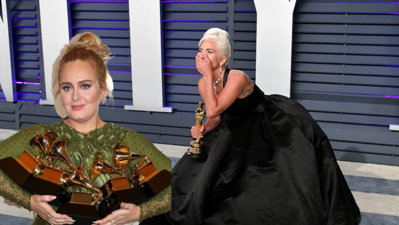 Lady Gaga thyen rekordin e Adele