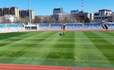 Terreni i stadiumit ‘Fadil Vokrri’ vazhdon të përmirësohet pas ankesave të UEFA-s