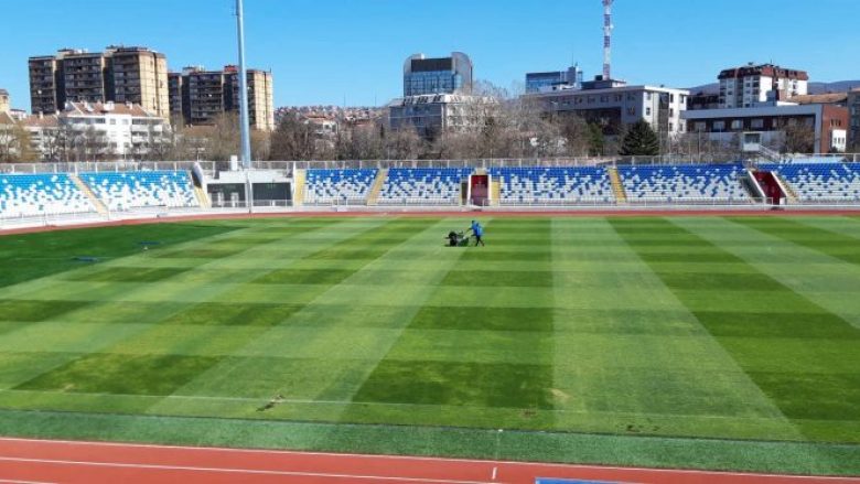 Terreni i stadiumit ‘Fadil Vokrri’ vazhdon të përmirësohet pas ankesave të UEFA-s