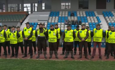 Stërvitje të veçanta për sigurinë në stadium para ndeshjes Shqipëri-Turqi