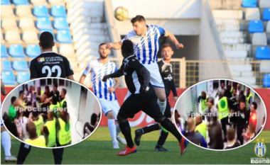 Tensione dhe konfrontim fizik pas ndeshjes Tirana-Laçi