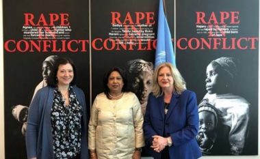 Tahiri dorëzon në OKB peticionin që kërkon drejtësi për gratë e dhunuara gjatë luftës në Kosovë