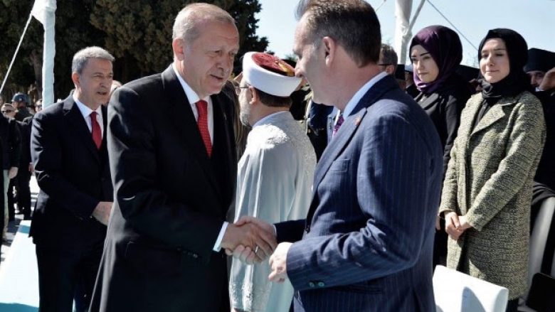 Limaj me Erdoganin në shënimin e përvjetorit të Betejës së Çanakkalasë