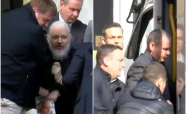 Momenti i arrestimit të Julian Assange (Video)