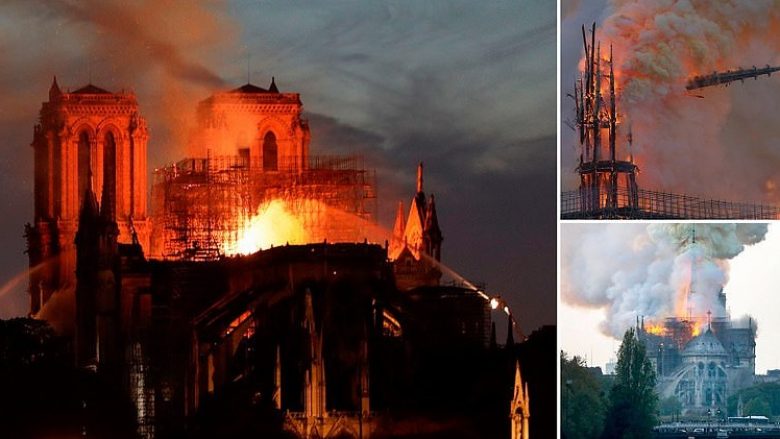 Për ndërtimin e saj janë dashur 100 vite, kurse u shkatërrua për vetëm dy orë – historia e katedrales 850 vite të vjetër Notre Dame (Foto/Video)