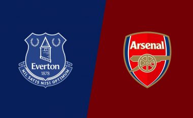 Everton – Arsenal, formacionet zyrtare