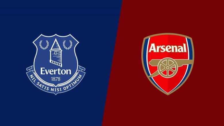 Everton – Arsenal, formacionet zyrtare