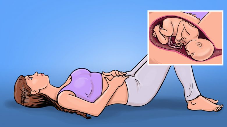 Dy ushtrimet që mund t’i bëni gjatë shtatzënisë për të pasur lindje me shumë pak dhimbje