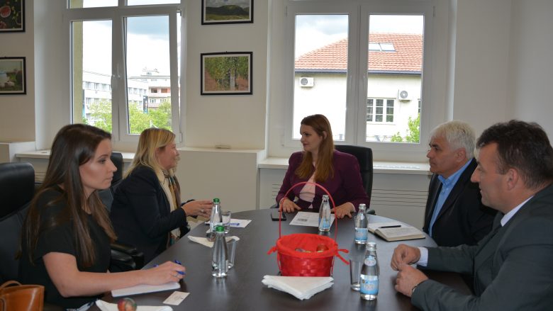 Ministrja Zivic u takua me ambasadoren e Finlandës, Pia Stjernvall