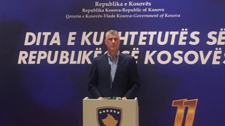 Thaçi: Respektimi i Kushtetutës merr kuptim, kur respektohet sovraniteti i plotë i Kosovës