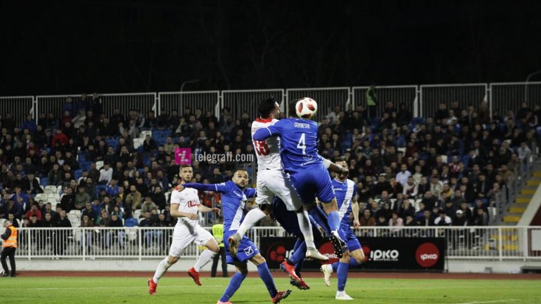 Gjilani dhe Drita ndajnë pikët në stadiumin “Fadil Vokrri”, nuk mungoi përkrahja nga tifozët në tribuna