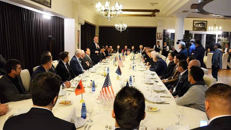 Limaj takohet me anëtarët e Batalionit shqiptaro-amerikan “Atlantiku”