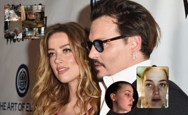 Nga shkatërrimi i banesës, kapja për flokësh dhe goditjet – publikohen imazhet e dhunës fizike të Johnny Depp mbi Amber Heard