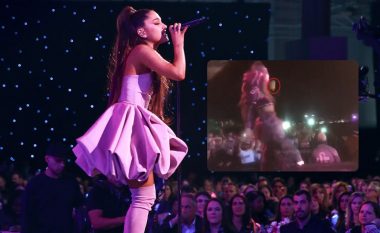 Ariana Grande goditet me limon në skenë