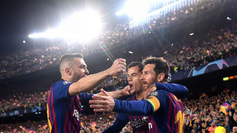 Barca me fitore rutinë, eliminon Unitedin dhe vazhdon në gjysmëfinale