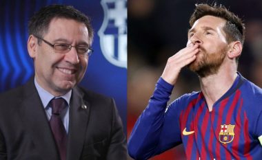 Bartomeu: Marrëdhëniet e Messit me Barçën do të zgjasin përgjithmonë, duam kontratë të re për ‘njeriun e një klubi’  