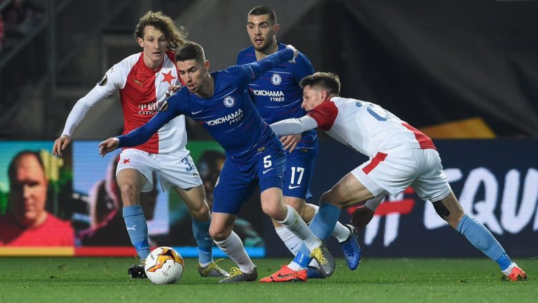 Chelsea triumfon si mysafir i Slavia Pragës në Ligën e Evropës