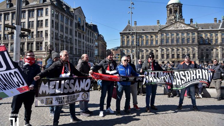 Arrestohen 120 tifozë të Juventusit në Amsterdam