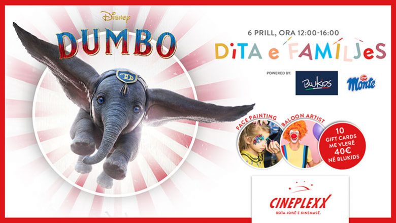 Filmi i animuar me elefantin fluturues Dumbo arrin në Cineplexx