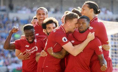 Liverpooli fiton me vështirësi ndaj Cardiffit dhe mban gjallë gjasat për titull