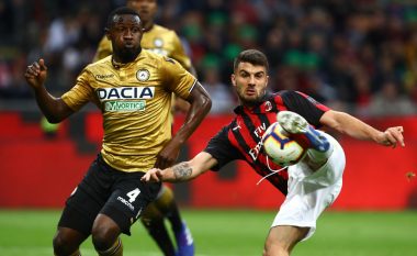 Milani nuk arrin më shumë se një barazim ndaj Udineses