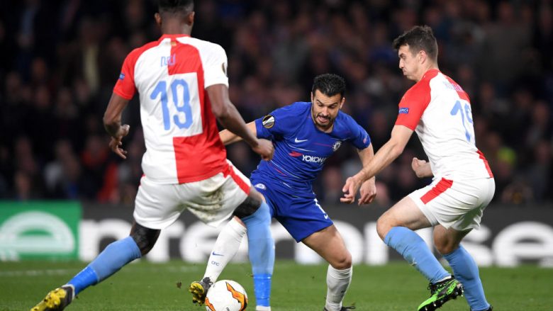 Chelsea 4:3 Slavia Pragë, notat e lojtarëve: Shkëlqejnë Pedro dhe Giroud