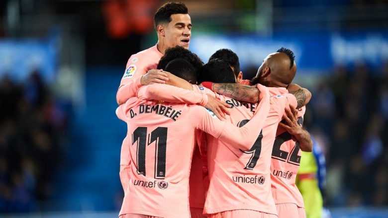 Barcelona fiton ndaj Alavesit, një hap larg titullit
