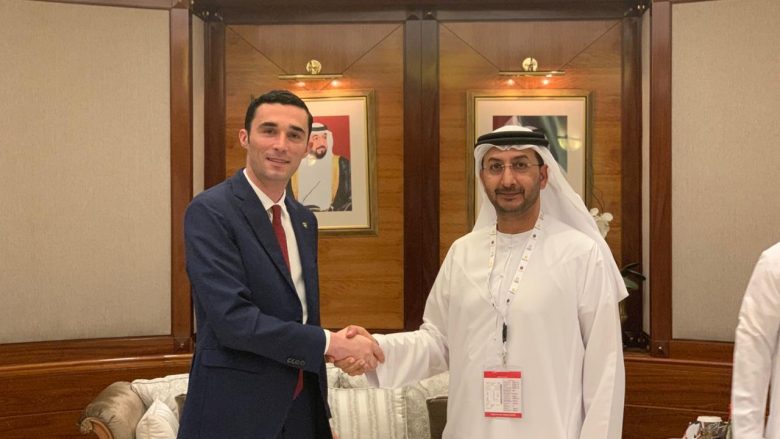 Shala takoi sekretarin për investime të huaja në Emirate, diskutojnë për thellim të bashkëpunimit ekonomik