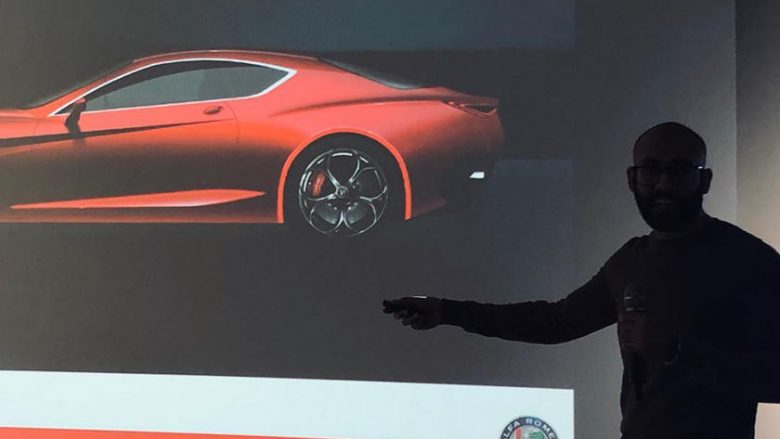 Imazhi që mendohej se e tregonte Alfa Romeo GTV, ishte realizuar nga një student dizajni (Foto)