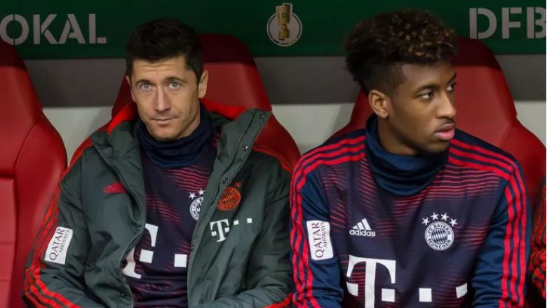 Përleshje në stërvitjen e Bayernit – grushte dhe ofendime mes Lewandowskit dhe Comanit
