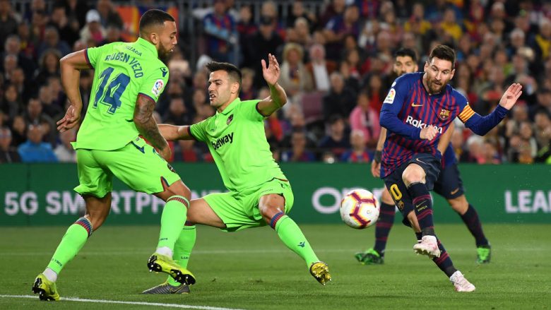 Barcelona 1-0 Levante: Notat e lojtarëve, Messi lider