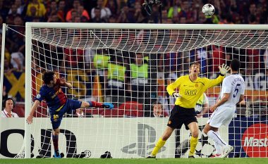 Messi shpjegon pse goli me kokë në finalen e vitit 2009 ndaj Unitedit është një nga favoritët e tij