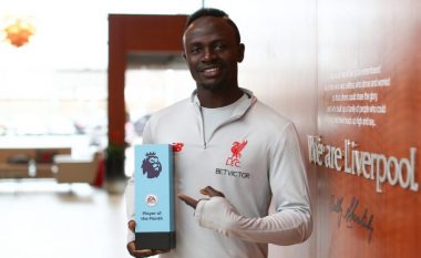 Sadio Mane, lojtar i muajit mars në Ligën Premier