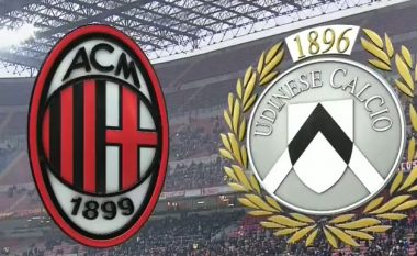 Formacionet zyrtare: Milani dëshiron të kthehet te fitorja ndaj Udineses