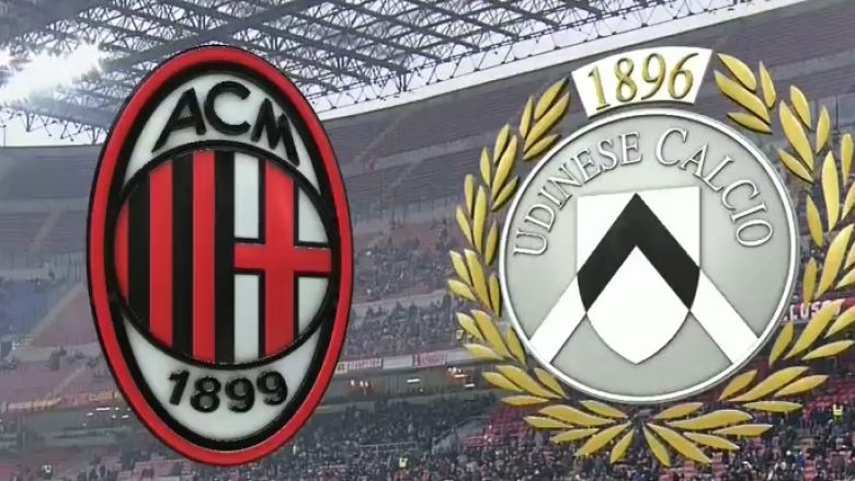 Formacionet zyrtare: Milani dëshiron të kthehet te fitorja ndaj Udineses