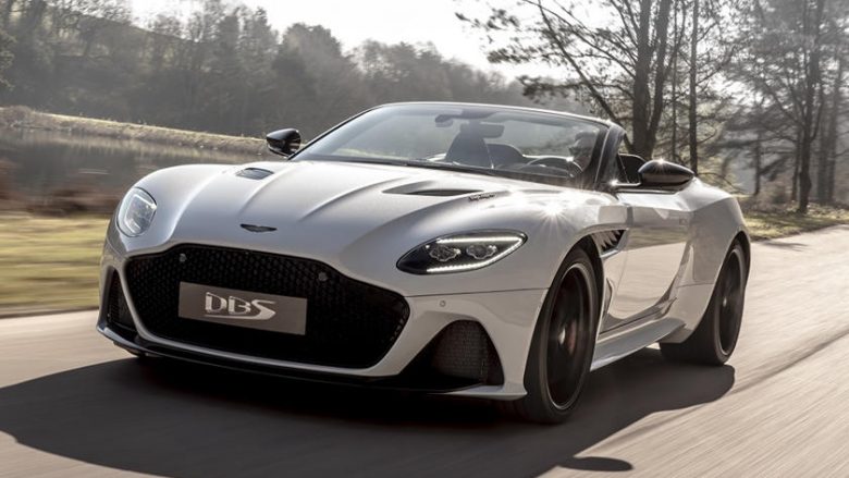 Modeli DBS Superlaggera Volante, është kabrioleti më i shpejtë nga Aston Martin (Foto)