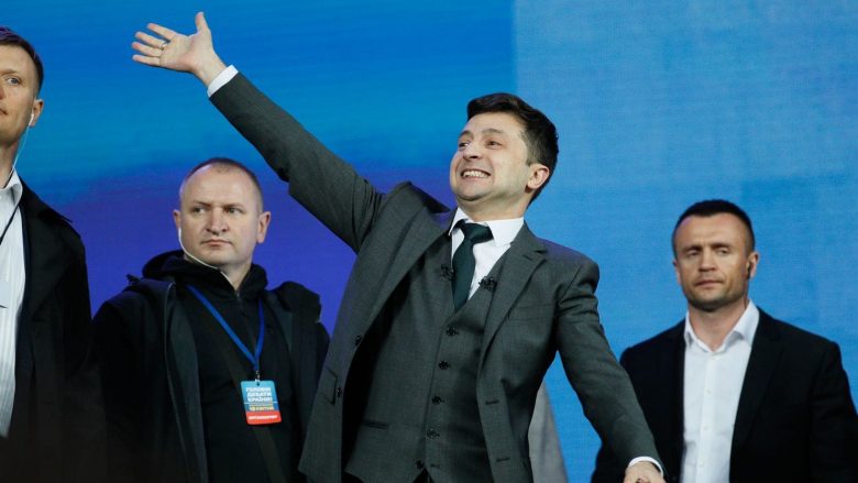 Komediani Volodymyr Zelensky, President i ri i Ukrainës