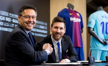Presidenti i Barcelonës, Bartomeu: Ne duam që Messi të qëndrojë përgjithmonë këtu