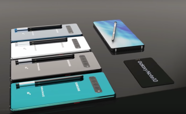 Galaxy Note 10 duket mahnitshëm në videon e re konceptuale (VIDEO)